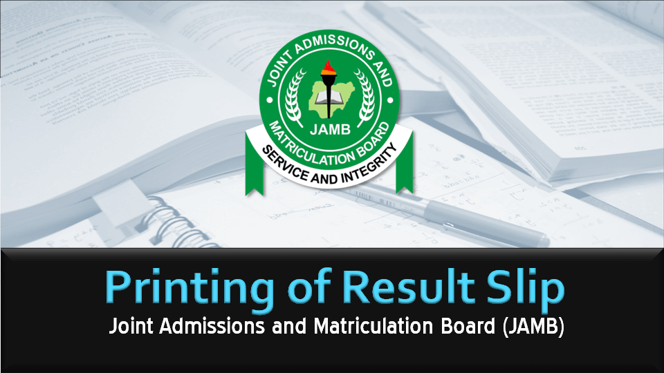 jamb result printing